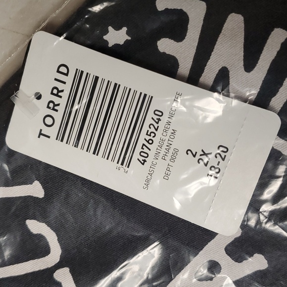 ❤️NWT VINTAGE TORRID TEE - SARCASTIC TONE VINTAGE GRAPHIC -100% COTTON PLUS SIZE - Picture 5 of 11